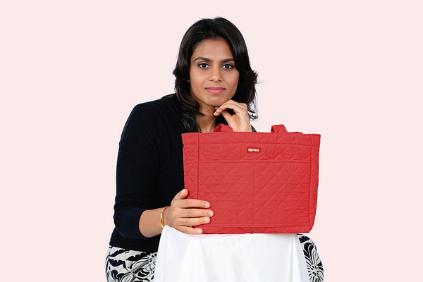 Sling Bag (2 Pocket) - Scarlet