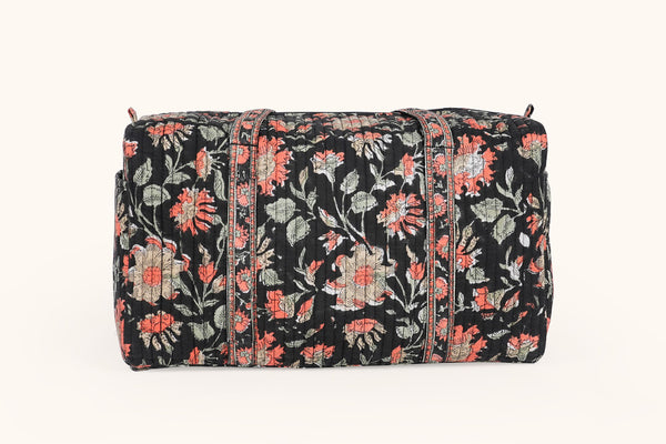 Small Travel Duffel Bag - Coral Dust