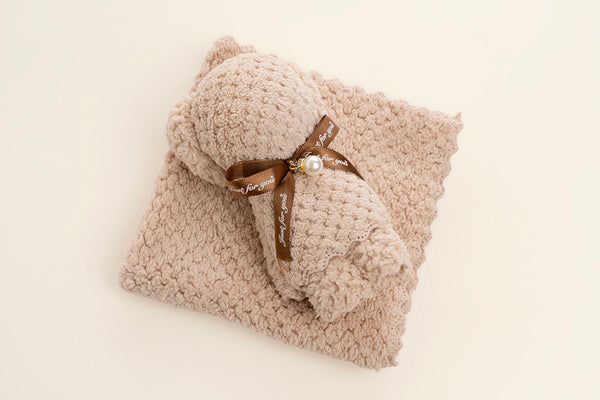 Square Teddy Napkin - Beige