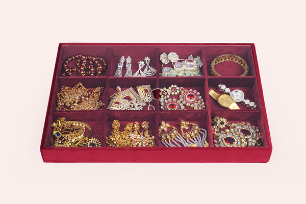 Stackable - 12 Partition (Maroon)