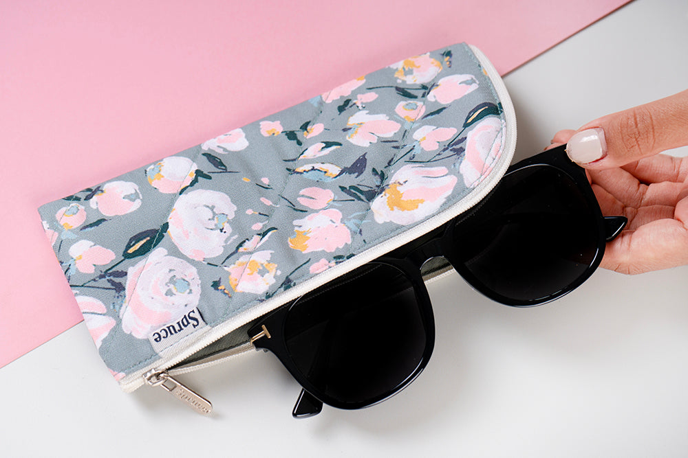 Floral sunglasses case online