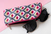 Sunglass Case - Purple Bloom