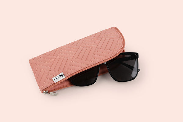 Sunglass Case - Toasted Peach