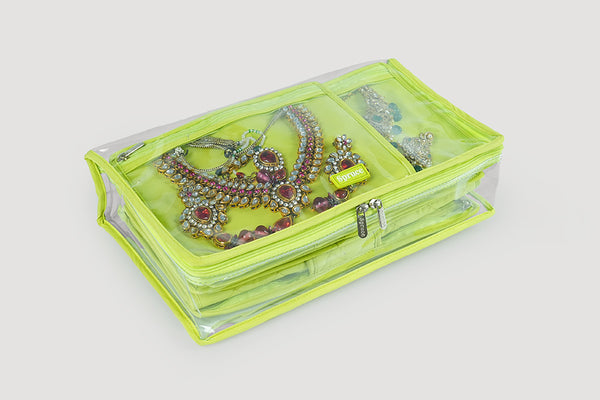 Transparent Jewellery Organiser - Avocado