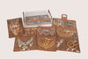 Transparent Jewellery Organiser - Chocolate