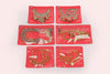 Transparent Jewellery Organiser - Scarlet