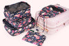 Travel Packing Cubes (Set of 5) - Floral Dream
