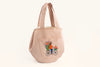 Tying Tote Embroidered - Sand