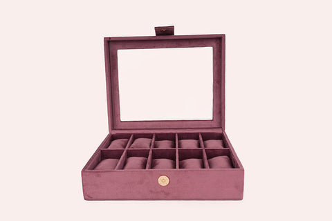 Watch Box – Old Rose (10 Partition)