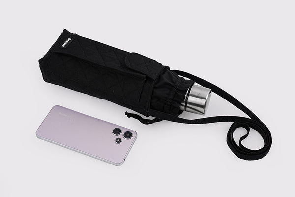 Water Bottle Sling Bag - Charcoal