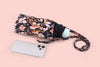 Water Bottle Sling Bag - Peach Petals