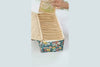 Earring Organiser - 12 Detachable pouch (Floral Dream)
