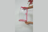 Transparent Jewellery Organiser - Scarlet