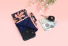 Cell Phone Pouch – Peach Petals