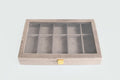Jewellery Box (10 Partitions) - Grey