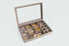 Jewellery Box (16 Partitions) - Grey