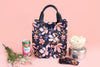 Lunch Bag/ Multipurpose Bag (Peach Petals)