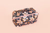 Multipurpose Pouch (Cross Zip) - Peach Petals
