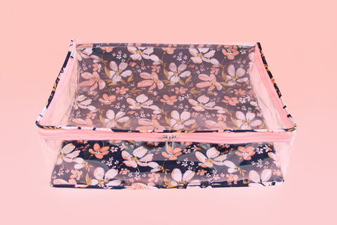 Saree/ Dress Cover – Peach Petals